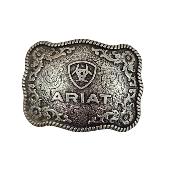 ARIAT BEADED WESTERN LEATHER BELT WITH BUCKLE main image 9
